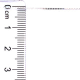 Cadena (veneciana) en plata 925. 40cm