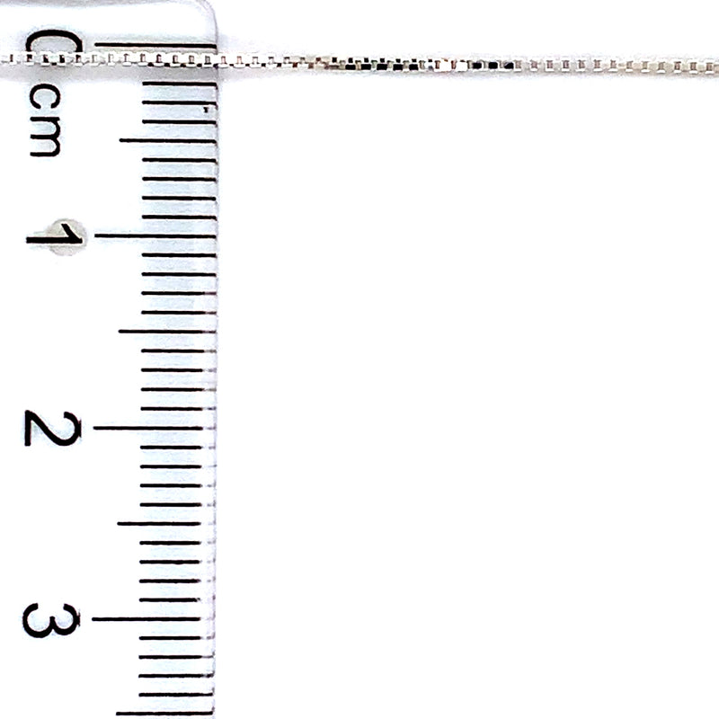 Cadena (veneciana) en plata 925 45cm