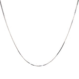 Cadena (veneciana) en plata 925 50cm