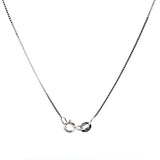 Cadena (veneciana) en plata 925 50cm