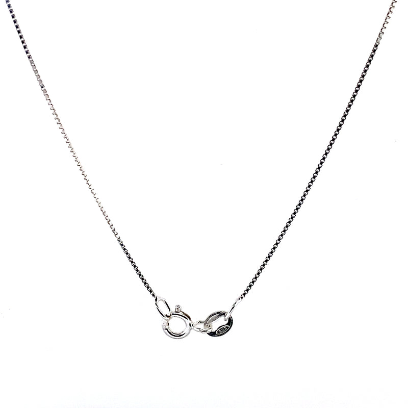 Cadena (veneciana) en plata 925 50cm