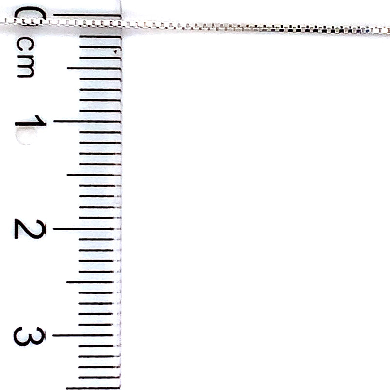 Cadena (veneciana) en plata 925 50cm