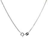 Cadena (rolo) en plata 925. 45cm