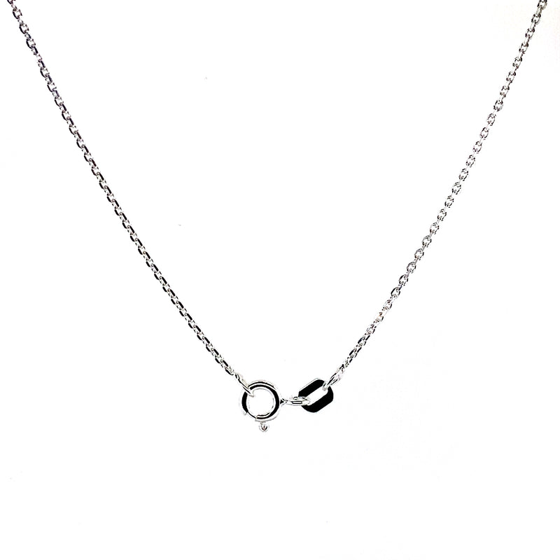 Cadena (rolo) en plata 925. 45cm