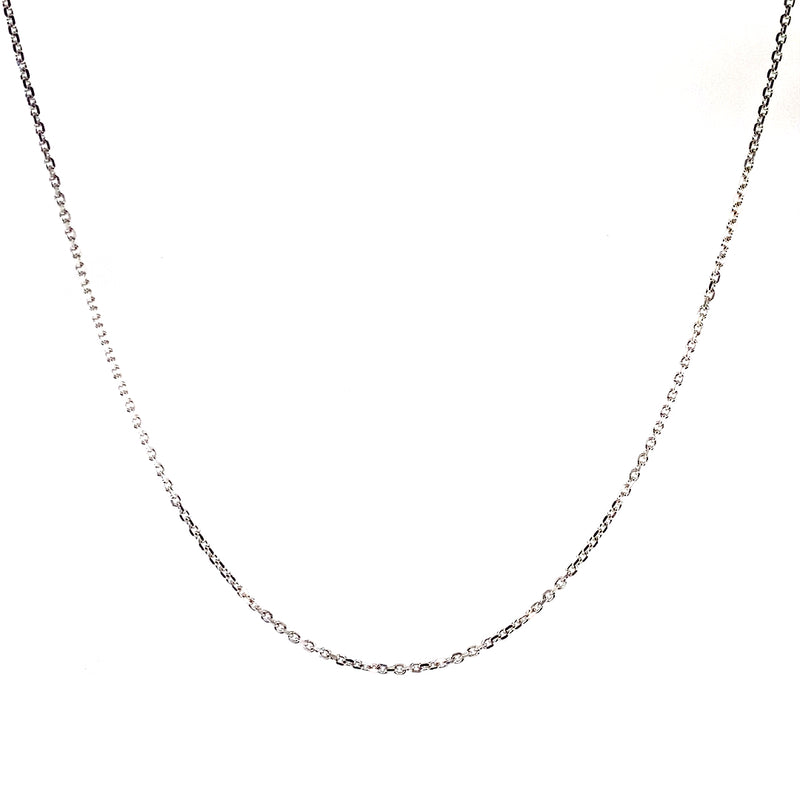 Cadena (rolo) en plata 925. 50cm
