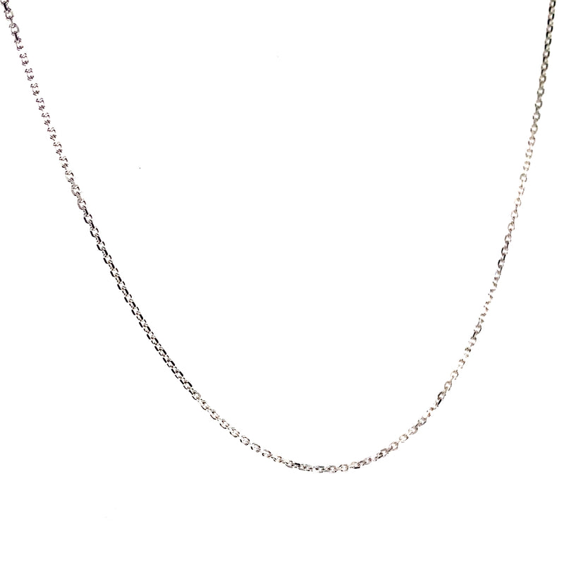 Cadena (rolo) en plata 925. 50cm