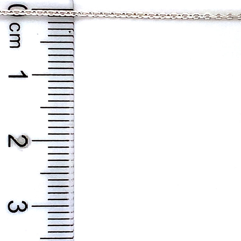 Cadena (rolo) en plata 925. 50cm