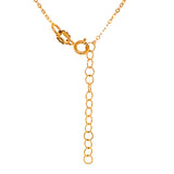 Collar (aros) en oro amarillo 18kt. 45cm