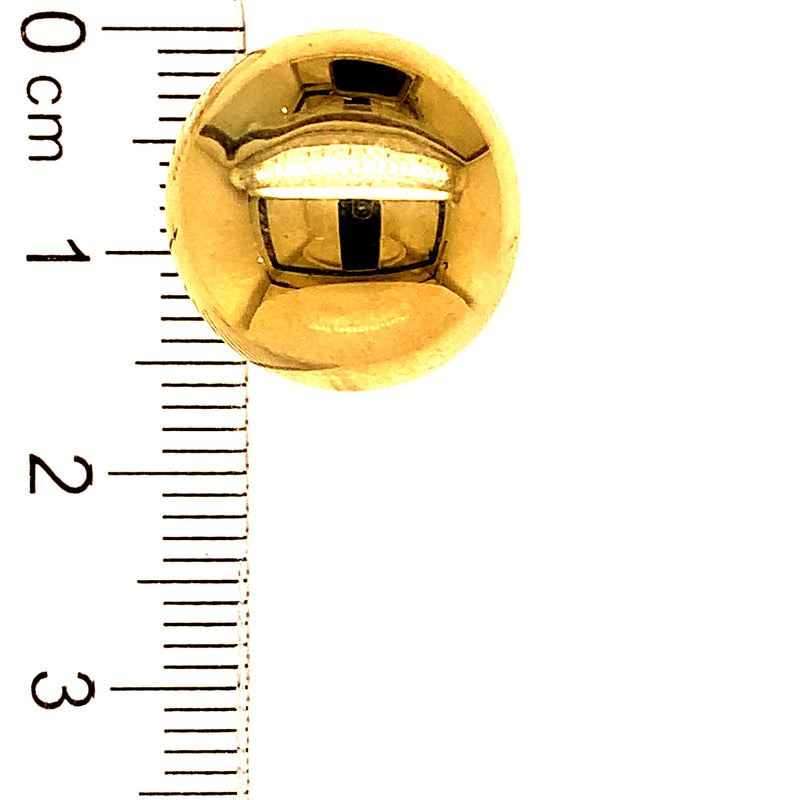 Aretes (HC) en oro amarillo 10kt.