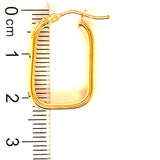 Argollas (HC) en oro amarillo 10kt.