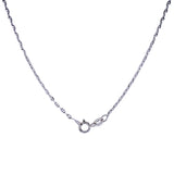 Cadena (gucci MZ) en oro blanco 10kt. 45cm