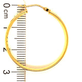 Argollas en oro amarillo 18k