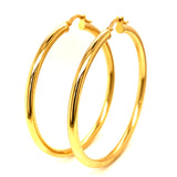 Argollas en oro amarillo 18k