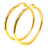Argollas en oro amarillo 18k