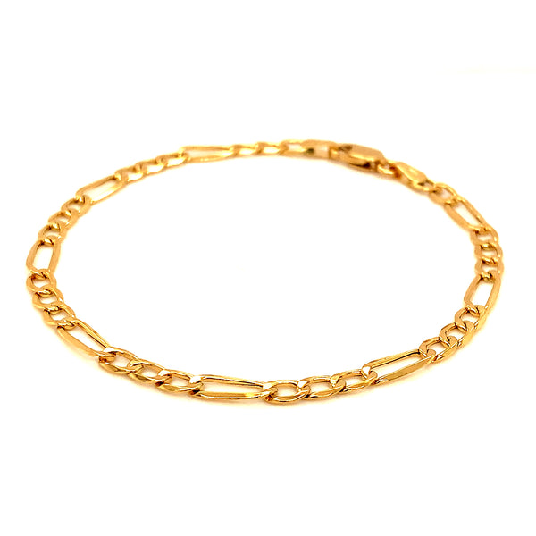 Pulsera cartier en oro amarillo 18k. 18cm