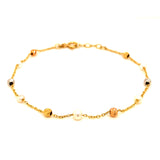 Pulsera en oro 3 Tonos 18kt.