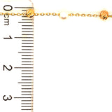 Pulsera en oro 3 Tonos 18kt.