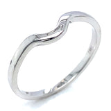 (MIA) Set de anillos con diamantes en oro blanco 18k