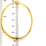 Caña (estilo cartier S) en oro amarillo 10kt.