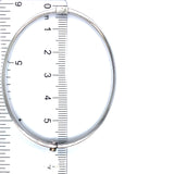 Caña (estilo cartier S) en oro blanco 10kt.