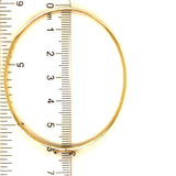 Caña (estilo cartier) en oro amarillo 10k