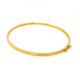 Caña (estilo cartier) en oro amarillo 10k