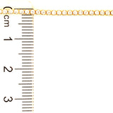 Pulsera (circones) en oro amarillo 10kt. 19.5cm