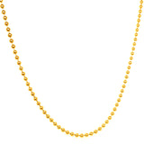 Cadena en oro amarillo 18kt. 60cm