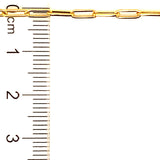 Cadena (clip) 60cm en oro amarillo 18kt.