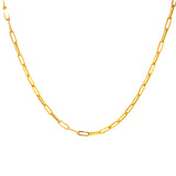 Cadena (Clip) en oro amarillo 18kt. 45cm