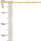 Cadena (Singapur) 45cm en oro amarillo 18kt.