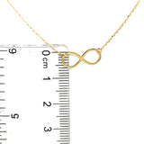Collar (infinito) en oro amarillo 10kt. 42/45cm