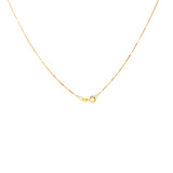 Cadena (veneciana) en oro amarillo 10k. 50cm