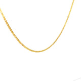 Cadena en oro amarillo 10kt. 45cm