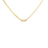 Cadena en oro amarillo 10kt. 45cm