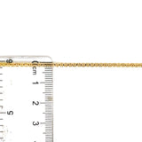 Cadena en oro amarillo 10kt. 45cm