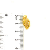 Aretes en oro amarillo 10k