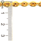 Pulsera (gucci) en oro amarillo 18kt. 20cm