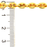 Pulsera (gucci) en oro amarillo 18kt. 18cm