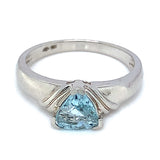 Anillo de aguamarina 925