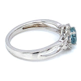 Anillo de aguamarina 925
