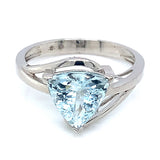 Anillo de aguamarina 925