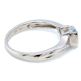 Anillo de aguamarina 925