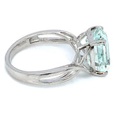 Anillo de aguamarina 925
