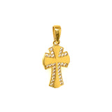 Dije (Cruz) en oro amarillo 10kt.