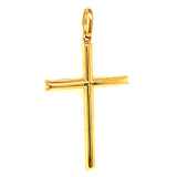 Dije (Cruz) en oro amarillo 10kt.