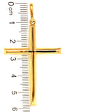 Dije (Cruz) en oro amarillo 10kt.