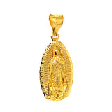 Dije (Vírgen de Guadalupe) en oro amarillo 10kt.