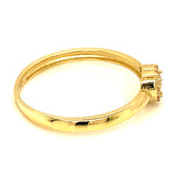Anillo (Corazón) en oro amarillo 10kt.