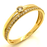 Anillo en oro amarillo 10kt.
